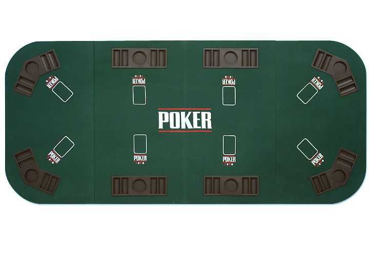 Garthen 508 Skládací pokerová podložka 180 x 90 x 1.2 cm - 3. edice Garthen