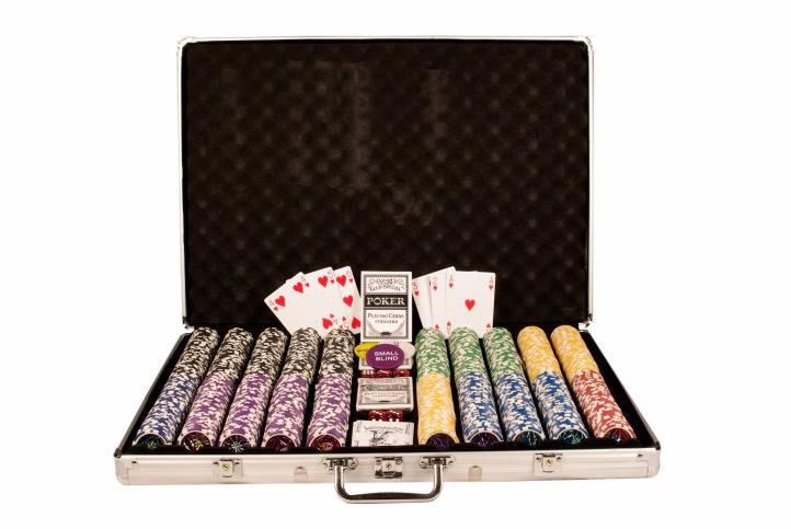 Garthen OCEAN 497 Poker set 1000 ks žetonů hodnoty 5 - 1000 Garthen