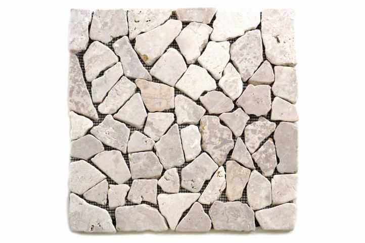 Divero mramorová mozaika garth D00605 1 m2 bílá Divero