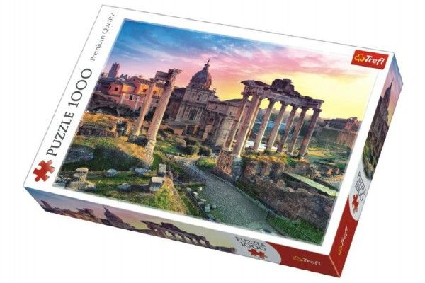 Puzzle Řím 1000 dílků v krabici 40x27x6cm Teddies