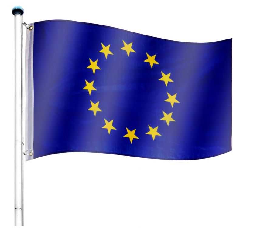 Tuin 60932 Vlajkový stožár vč. vlajky Evropská unie - 6