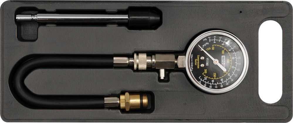 Yato Měřící přístroj kompresního tlaku (sada) - YT-7302 Yato