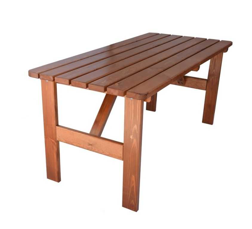 Tradgard Zahradní dřevěný stůl Viking - 150 cm