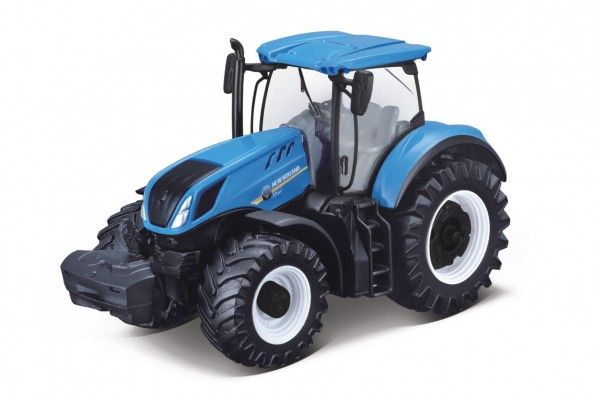 Bburago Wiky Farm Tractor 13 cm modrá Teddies