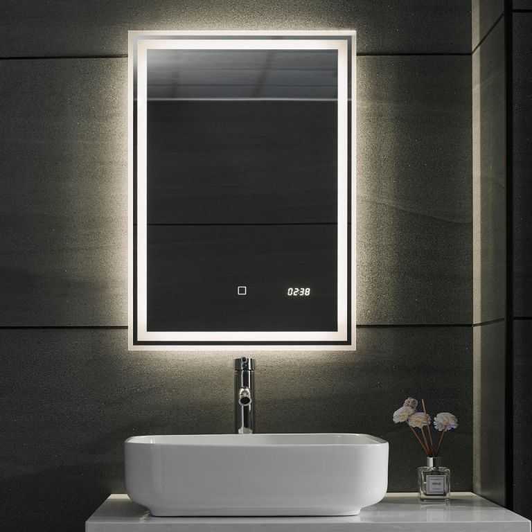 Aquamarin Koupelnové zrcadlo s LED osvětlením 18 W