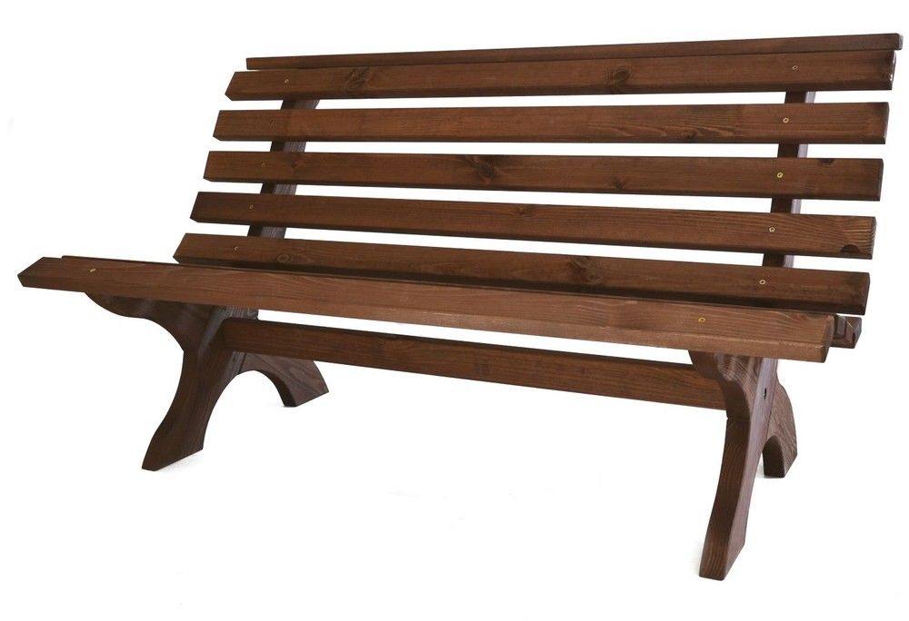 RETRO dřevěná lavice
